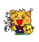 くまファク(ハイテンション編)（個別スタンプ：1）