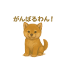 日本犬の子犬くんシリーズ2025（個別スタンプ：6）