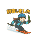 毎週末スキーヤー 第1弾（個別スタンプ：11）