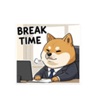 ビジネス柴犬シュウイチ第6弾スタンプ（個別スタンプ：12）