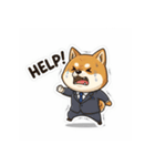 ビジネス柴犬シュウイチ第6弾スタンプ（個別スタンプ：25）
