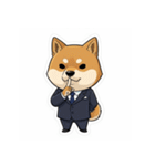 ビジネス柴犬シュウイチ第6弾スタンプ（個別スタンプ：32）