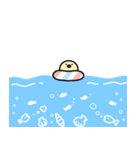 一匹狼のヒヨコ（個別スタンプ：16）