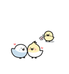 一匹狼のヒヨコ（個別スタンプ：22）