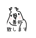 政治家オカメインコ（個別スタンプ：13）