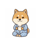 おうちでまったり柴犬シュウイチ（個別スタンプ：8）