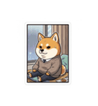 おうちでまったり柴犬シュウイチ（個別スタンプ：10）