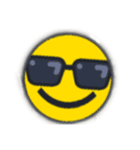 絵文字( ͡° ͜ʖ ͡°)ノ（個別スタンプ：3）