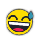 絵文字( ͡° ͜ʖ ͡°)ノ（個別スタンプ：14）