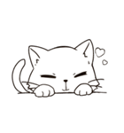 穏やかな猫（個別スタンプ：12）