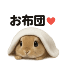 引きこもりうさぎの日常生活LINEスタンプ（個別スタンプ：2）
