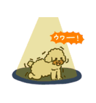 きなこ先生とカオニャオ坊ちゃん＆シロくん（個別スタンプ：11）