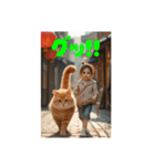 猫とおさんぽ（個別スタンプ：39）