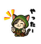 ゆっくり脳トレ  NEKO猫スタンプ（個別スタンプ：12）
