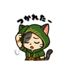 ゆっくり脳トレ  NEKO猫スタンプ（個別スタンプ：15）