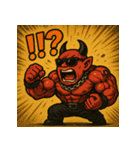 ムキ！マッスルオーガ！（個別スタンプ：31）