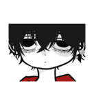 黒髪男子yuの日常（個別スタンプ：6）