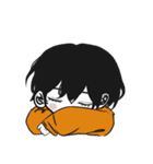黒髪男子yuの日常（個別スタンプ：8）