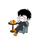 黒髪男子yuの日常（個別スタンプ：13）