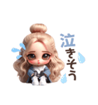 毎日使える♡金髪ギャルの日常（個別スタンプ：3）