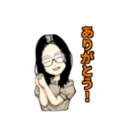 可愛いかのんちゃん vol.1（個別スタンプ：1）