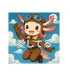日常で使えるコミュニケーションスタンプ6（個別スタンプ：8）