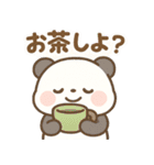 ふんわりパステル＊もふパンダ（個別スタンプ：18）