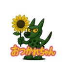 毎日使える⟡.·ポップ犬（個別スタンプ：3）