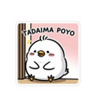 ひよこぽよちゃんの毎日スタンプ（個別スタンプ：9）