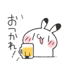 働くゆるうさスタンプ（個別スタンプ：39）