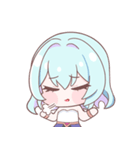 青いヘビ族シーラの一日（個別スタンプ：11）