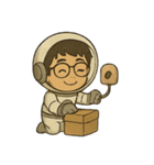 Dr.サム（銀河冒険バージョン）（個別スタンプ：17）
