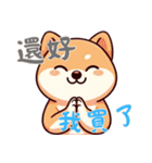 柴犬ベビーの株探検記 (漢字) Ver6（個別スタンプ：14）