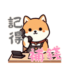 柴犬ベビーの株探検記 (漢字) Ver6（個別スタンプ：17）