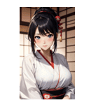 着物美女写真（個別スタンプ：37）