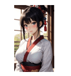 着物美女写真（個別スタンプ：39）