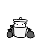 しろガムねこ（個別スタンプ：6）