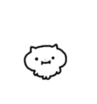 しろガムねこ（個別スタンプ：8）
