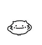 しろガムねこ（個別スタンプ：15）