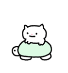 しろガムねこ（個別スタンプ：20）