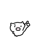 しろガムねこ（個別スタンプ：23）