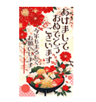 BIG！豪華絢爛！通年バラエティ年賀状DX 再販（個別スタンプ：3）