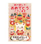 BIG！豪華絢爛！通年バラエティ年賀状DX 再販（個別スタンプ：22）