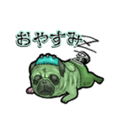 動くフラン犬（個別スタンプ：2）