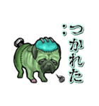 動くフラン犬（個別スタンプ：13）