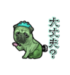 動くフラン犬（個別スタンプ：16）