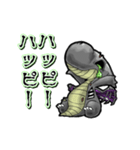 動くドラゴンゾンビ（個別スタンプ：8）