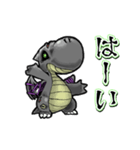 動くドラゴンゾンビ（個別スタンプ：10）