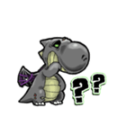 動くドラゴンゾンビ（個別スタンプ：16）
