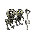 動くスケルトリ（個別スタンプ：15）